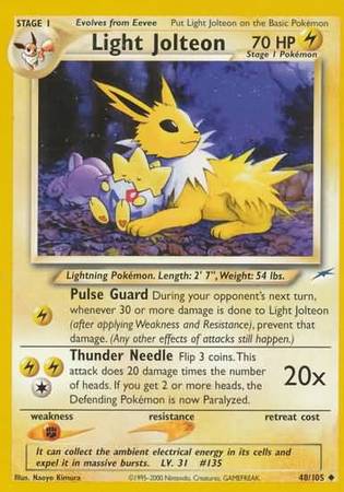 Neo Destiny - 048/105 - Light Jolteon
