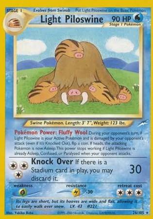 Neo Destiny - 026/105 - Light Piloswine