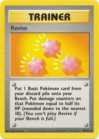 Base Set - 089/102 - Revive