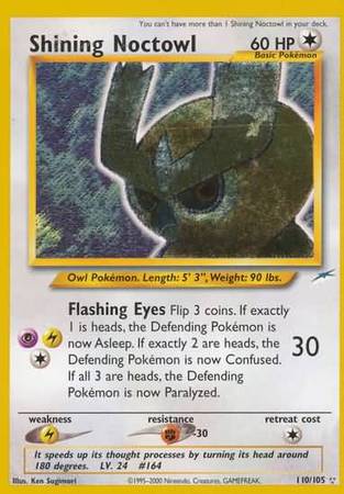 Neo Destiny - 110/105 - Shining Noctowl - Holo