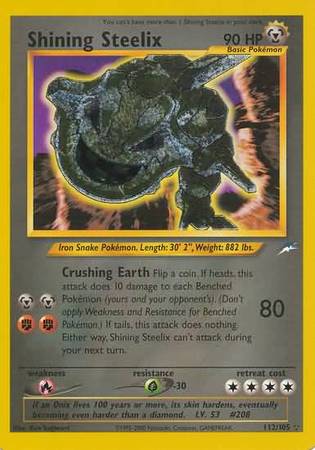 Neo Destiny - 112/105 - Shining Steelix - Holo