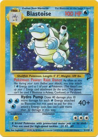 Base Set 2 - 002/130 - Blastoise - Holo