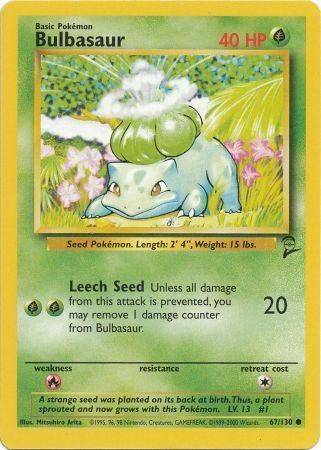Base Set 2 - 067/130 - Bulbasaur