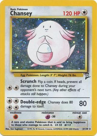 Base Set 2 - 003/130 - Chansey - Holo