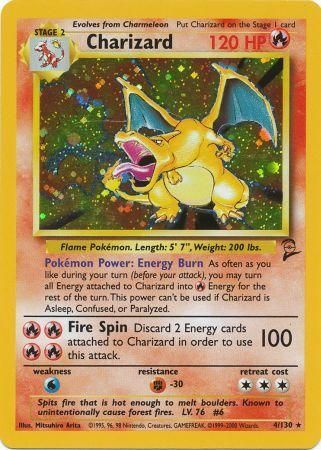 Base Set 2 - 004/130 - Charizard - Holo