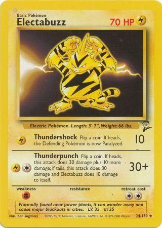 Base Set 2 - 024/130 - Electabuzz