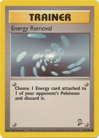Base Set 2 - 119/130 - Energy Removal