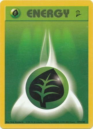 Base Set 2 - 127/130 - Grass Energy