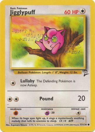 Base Set 2 - 077/130 - Jigglypuff