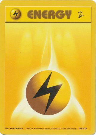 Base Set 2 - 128/130 - Lightning Energy