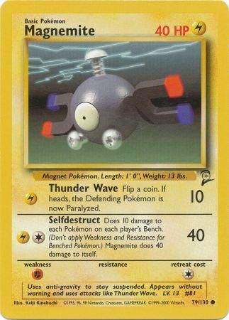 Base Set 2 - 079/130 - Magnemite