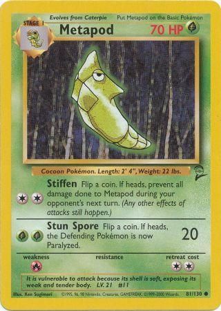 Base Set 2 - 081/130 - Metapod