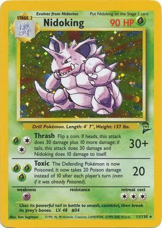 Base Set 2 - 011/130 - Nidoking - Holo