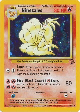 Base Set 2 - 013/130 - Ninetales - Holo