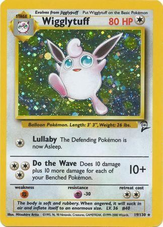 Base Set 2 - 019/130 - Wigglytuff - Holo