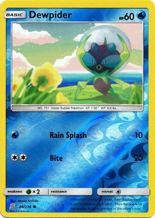 Unified Minds - 048/236 - Dewpider - Reverse Holo