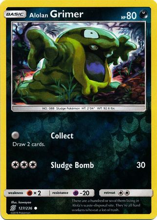 Unified Minds - 127/236 - Alolan Grimer - Reverse Holo