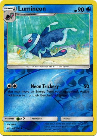 Unified Minds - 040/236 - Lumineon - Reverse Holo