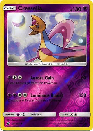 Unified Minds - 087/236 - Cresselia - Reverse Holo