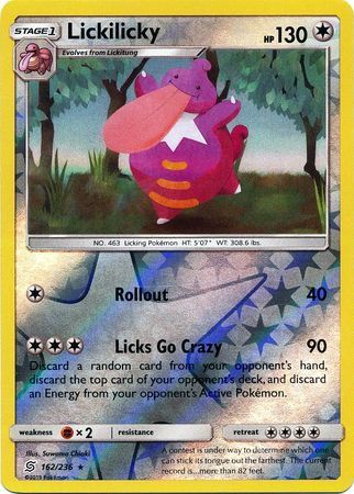 Unified Minds - 162/236 - Lickilicky - Reverse Holo