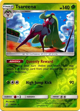 Unified Minds - 019/236 - Tsareena - Reverse Holo