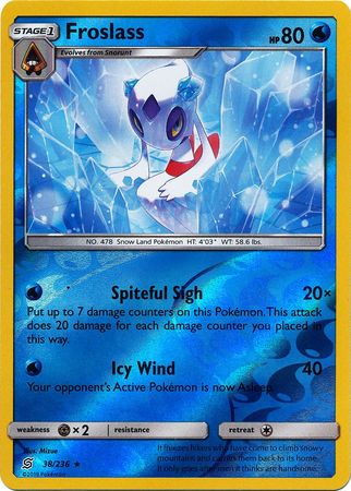 Unified Minds - 038/236 - Froslass - Reverse Holo