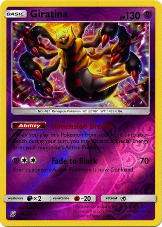 Unified Minds - 086/236 - Giratina - Reverse Holo