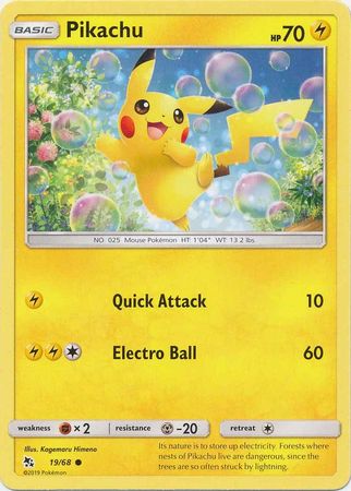 Hidden Fates - 019/068 - Pikachu