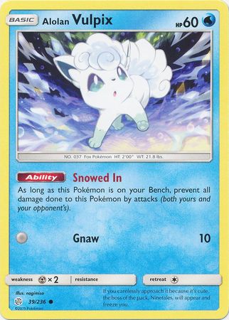Cosmic Eclipse - 039/236 - Alolan Vulpix