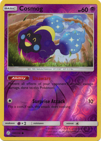 Cosmic Eclipse - 100/236 - Cosmog - Reverse Holo