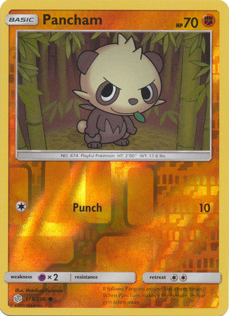 Cosmic Eclipse - 119/236 - Pancham - Reverse Holo