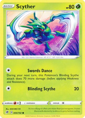 Rebel Clash - 004/192 - Scyther