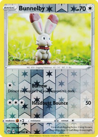 Rebel Clash - 146/192 - Bunnelby - Reverse Holo