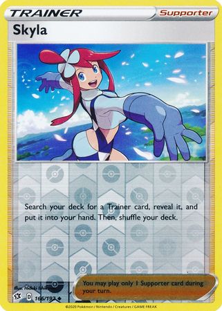 Rebel Clash - 166/192 - Skyla - Reverse Holo