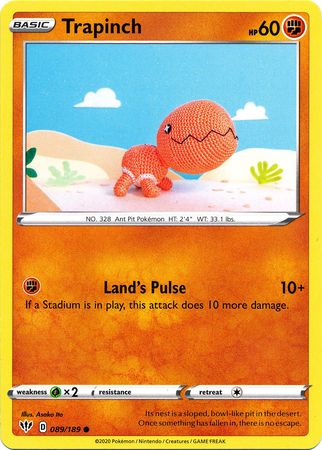 Darkness Ablaze - 089/189 - Trapinch
