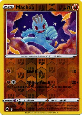 Champion's Path - 024/073 - Machop - Reverse Holo