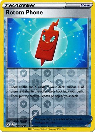 Champion's Path - 064/073 - Rotom Phone - Reverse Holo