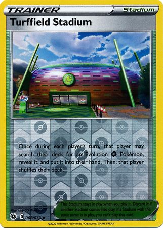 Champion's Path - 068/073 - Turffield Stadium - Reverse Holo