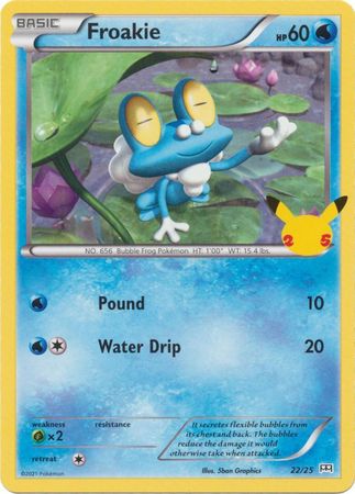 McDonald's 25th Anniversary - 22/25 - Froakie