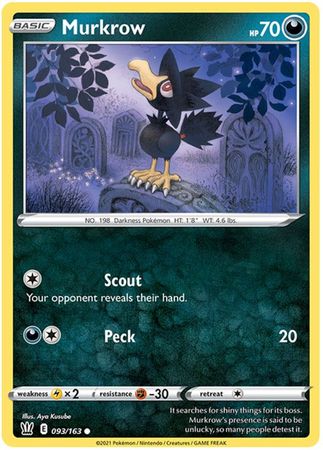 Battle Styles - 093/163 - Murkrow