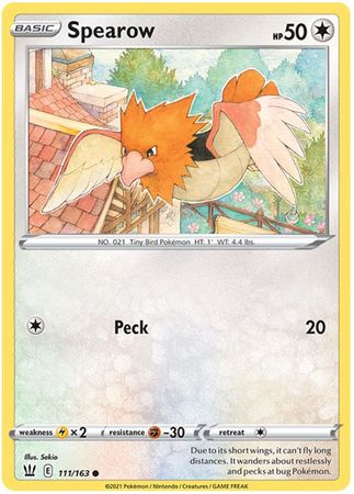 Battle Styles - 111/163 - Spearow