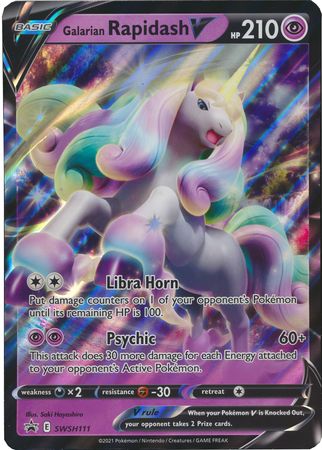 Black Star Promos - SWSH111 - Galarian Rapidash V