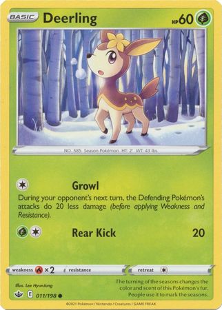 Chilling Reign - 011/198 - Deerling