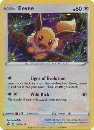 Black Star Promos - SWSH118 - Eevee - Holo