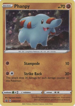 Black Star Promos - SWSH117 - Phanpy - Holo