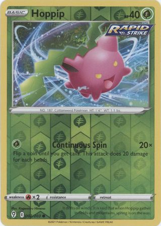 Evolving Skies - 002/203 - Hoppip - Reverse Holo