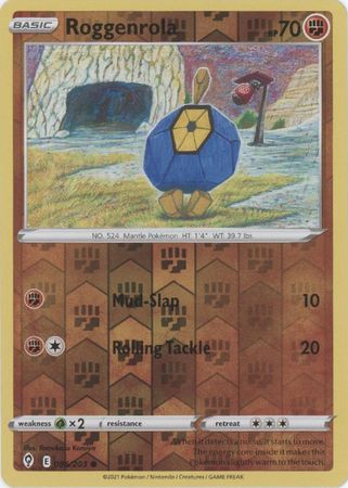 Evolving Skies - 086/203 - Roggenrola - Reverse Holo