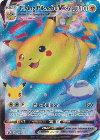 Celebrations - 07/25 - Flying Pikachu VMAX