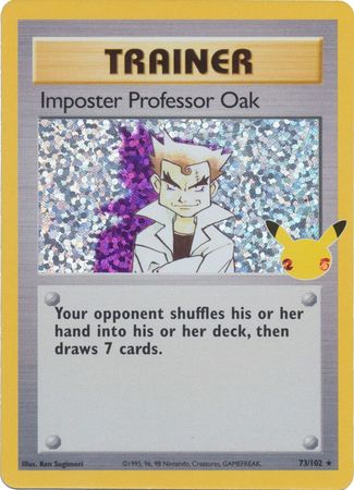 Celebrations Classic - BS73 - Imposter Professor Oak