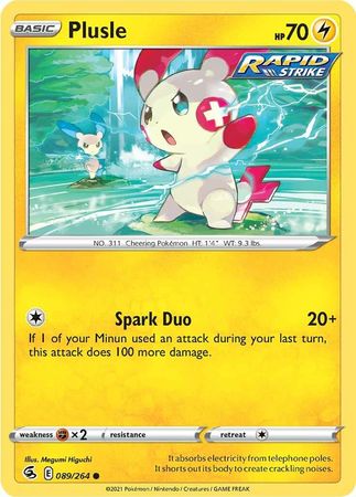 Fusion Strike - 089/264 - Plusle